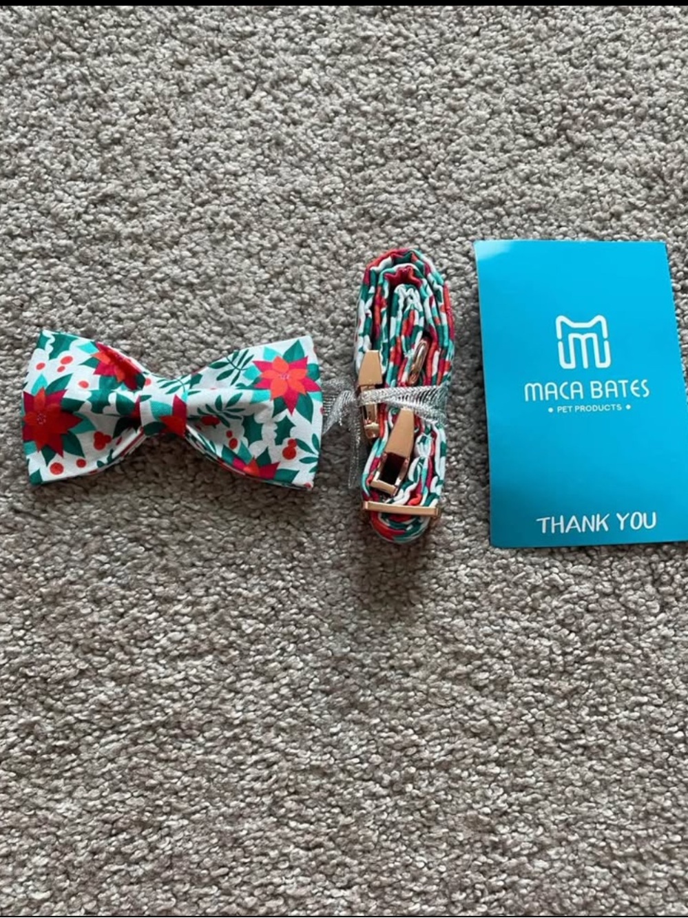 Christmas dogs collar